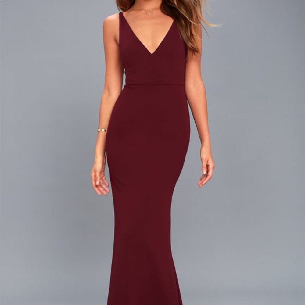 Plum Gown by Lulu’s